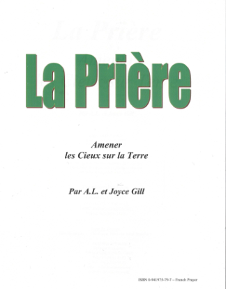La prière, A.L. & Joyce Gill